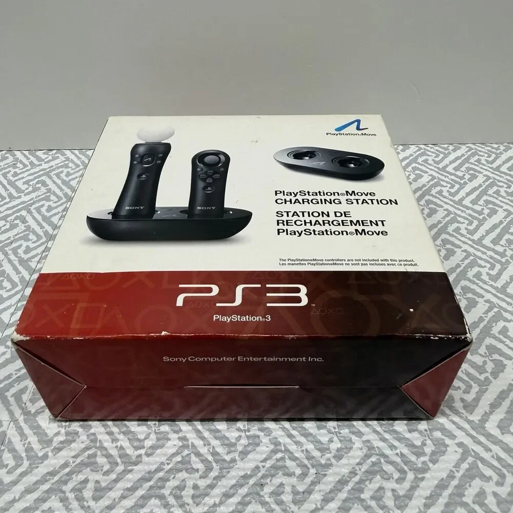Official PlayStation PS Move Controller Charging Station Sony PS3 CECH-ZCC1U NIB